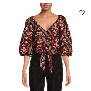 Rhode printed Iris Top